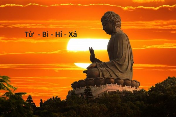 Từ - Bi - Hỉ - Xả là những lời Phật dạy về tình yêu